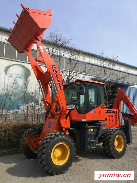 A**龙建360-9 挖掘装载机两头忙小型挖掘机小挖机微型挖掘机多功能装载机一机多用图6