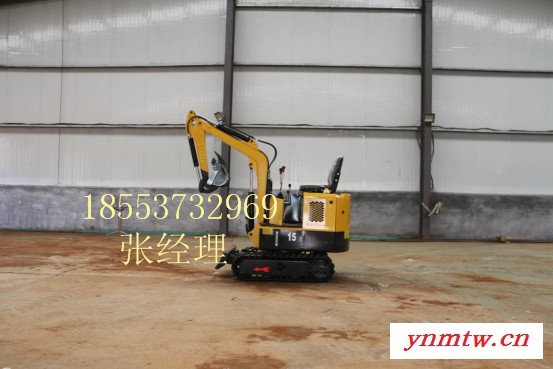 履带式挖掘机供应云南丑橘园林用 小型挖掘机松土机价格低图5
