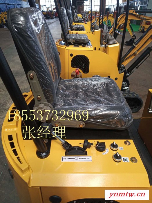 履带式挖掘机供应云南丑橘园林用 小型挖掘机松土机价格低图2
