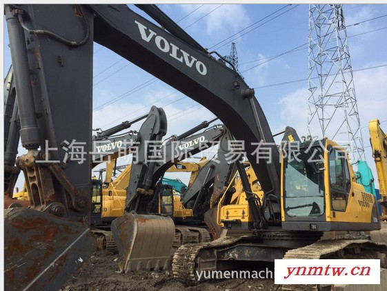 【岳萌国际】上海二手挖掘机价格便宜，二手沃尔沃290BLC挖机320B，320，325B，330C 挖掘机图2