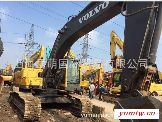 【岳萌国际】上海二手挖掘机价格便宜，二手沃尔沃290BLC挖机320B，320，325B，330C 挖掘机图3