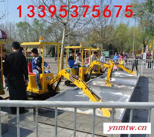 现货180°可旋转儿童游乐挖掘机 火爆**中图2