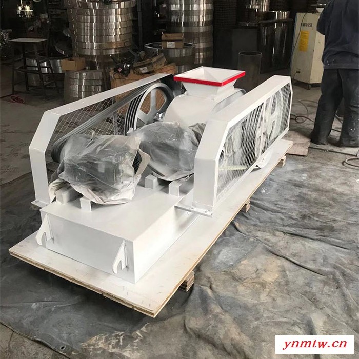 富德2PG-900*500玻璃对辊破碎机制沙破碎机建筑垃圾对辊破新型煤炭对辊式破碎机图2