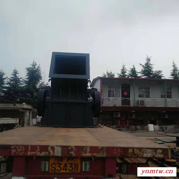 富德玄武岩碎石机石灰石骨料重锤破冶金煤炭方箱碎石机建筑公路方箱锤破碎机矿山采石锤式破碎机图5