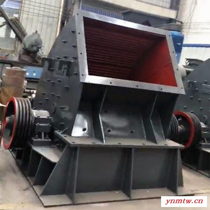 富德玄武岩碎石机石灰石骨料重锤破冶金煤炭方箱碎石机建筑公路方箱锤破碎机矿山采石锤式破碎机图7