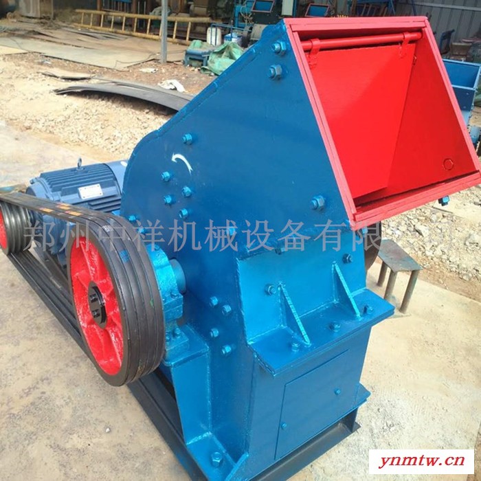 柴油驱动小型移动锤式制砂机 煤炭粉碎机煤矸石建筑垃圾锤式破碎机图3