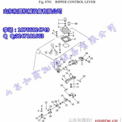 重庆山推SD16推土机操作手柄16Y-86C-11000济宁直发