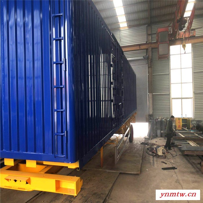 推土机专用低平板半挂车 液压爬梯低平板半挂车11米价格图8