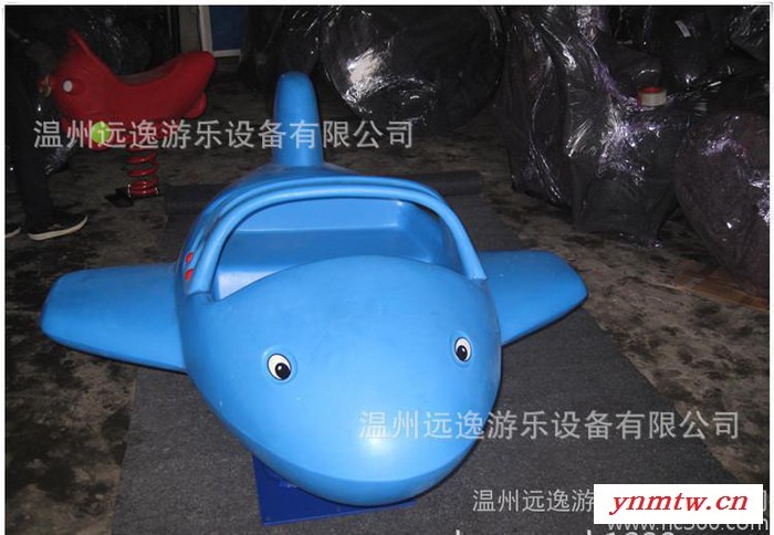 小区儿童娱乐设施弹簧摇摇乐 现货推土机弹簧摇马图2