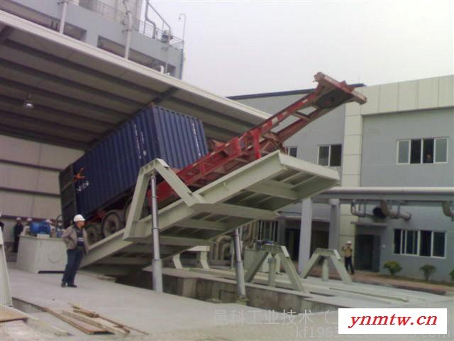 邑科卡车卸料平台/液压翻板图3