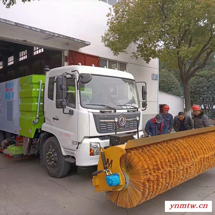 装载机扫雪滚刷 路面除雪扫地装载机图3
