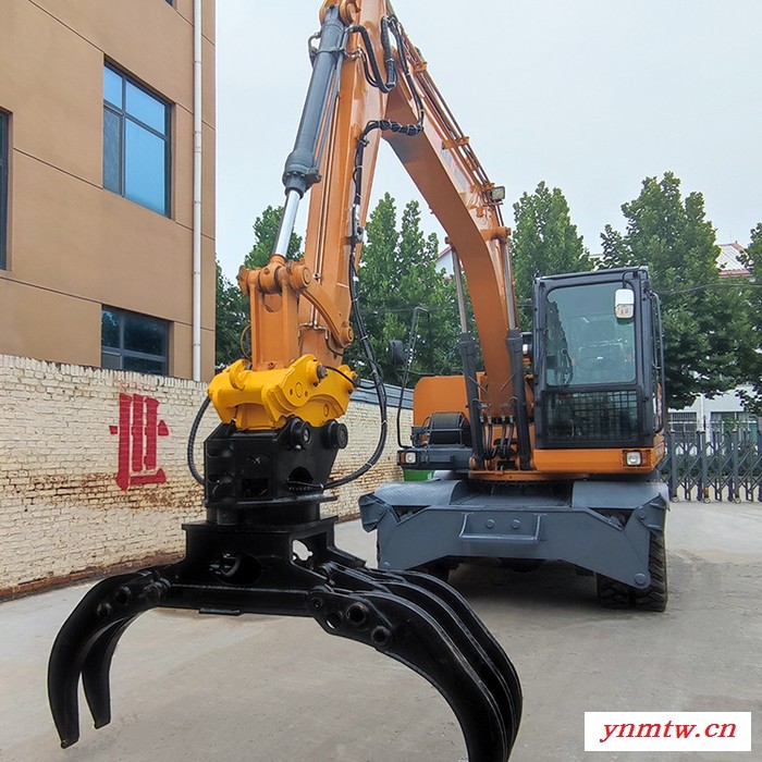 155轮挖安装液压卷扬机 多功能挖掘机工厂直销图6