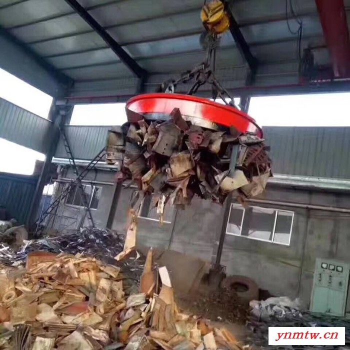 装载机吸盘  废钢筋头专用 电磁吸盘厂家 吸力大 操作稳图1