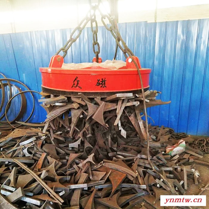 装载机吸盘  废钢筋头专用 电磁吸盘厂家 吸力大 操作稳图6