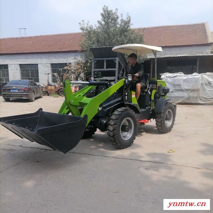 纵创小型装载机 小型电动铲车 小铲车电动装载机图6