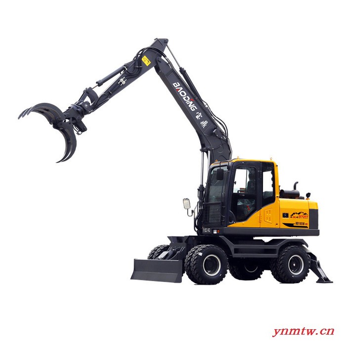 宝鼎BD105W-8D型抓木机轮式挖掘机夹木机 挖掘机装载机图3