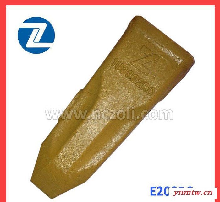 卡特挖掘机配件  E200 1U3302RC 矿山型尖斗齿 耐磨精密铸造合金钢 **图1