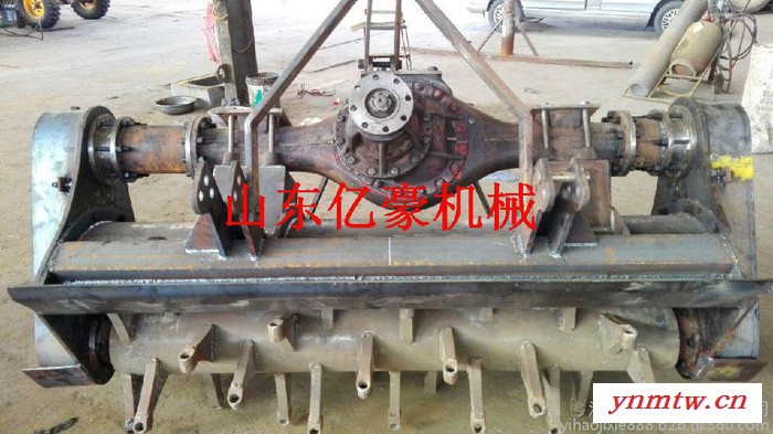 稳定土拌合机 济宁亿豪公路拌合机披挂式平地机 大型路拌机生产厂家图2