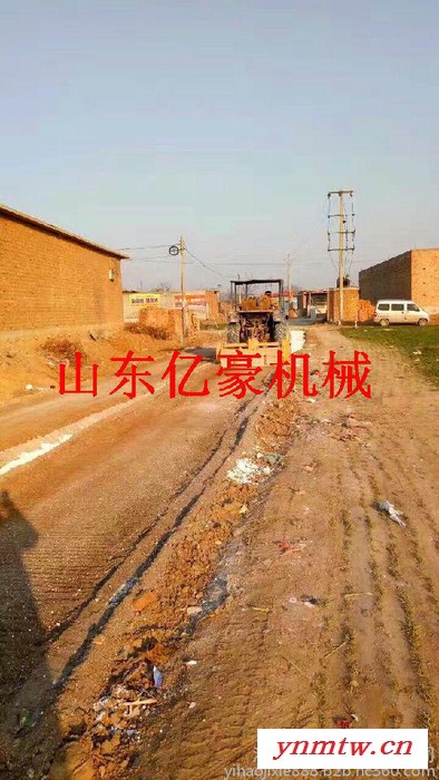 稳定土拌合机 济宁亿豪公路拌合机披挂式平地机 大型路拌机生产厂家图3