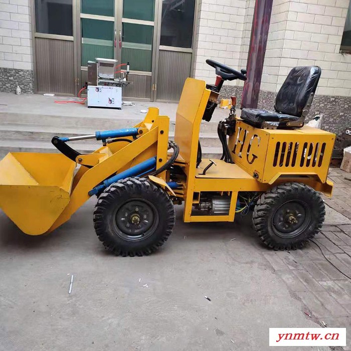电动小铲车 养殖场专用轮式装载机厂家 电动装载机图3