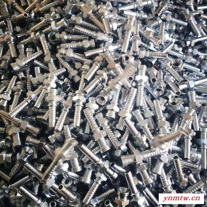 【洪坤】胶管接头 挖掘机专用接头油田用油任  45#钢接头图3