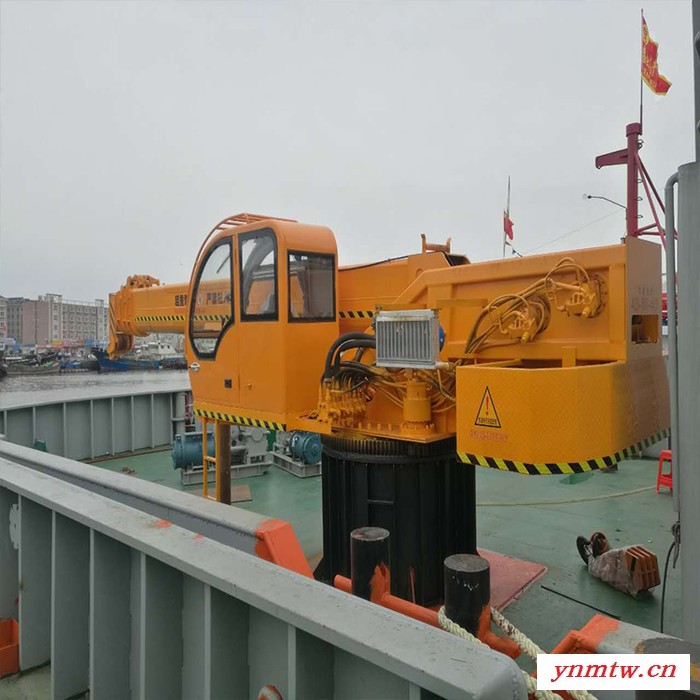 海重  二十吨船吊价格  码头用起重机图1
