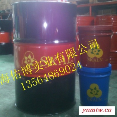供应批发斯卡兰L-HM46号抗磨液压油 46#普通液压油挖掘机用液压油200L