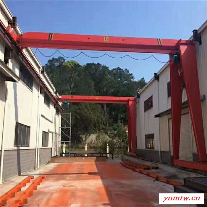 山东振宇 厂家出售半门式起重机 电动半门式起重机10吨20吨半门式起重机图7