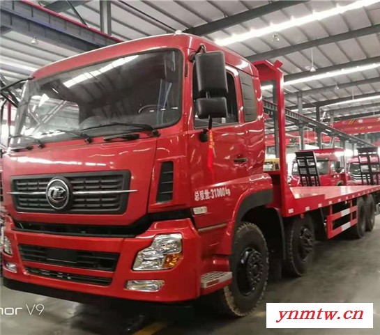 解放平板运输车  国六黄牌挖掘机拖车参数报价图8