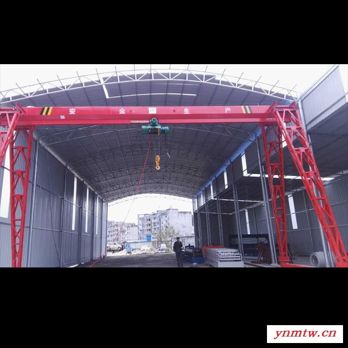 起重机_电动葫芦门式起重机_MHH型上包下花门式起重机图2