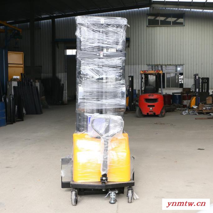 供应 铭博 电动叉车 半电动堆高车 电动轻便叉车 电动轻便堆高机 半电动轻便堆垛车 欢迎来电咨询图1