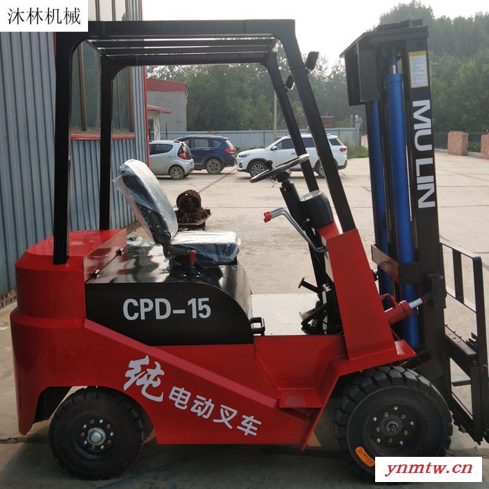 沐林机械ML-电动叉车电动叉车 前移式堆高车 实心轮胎超常载重电动叉车 前移式电动叉车图2