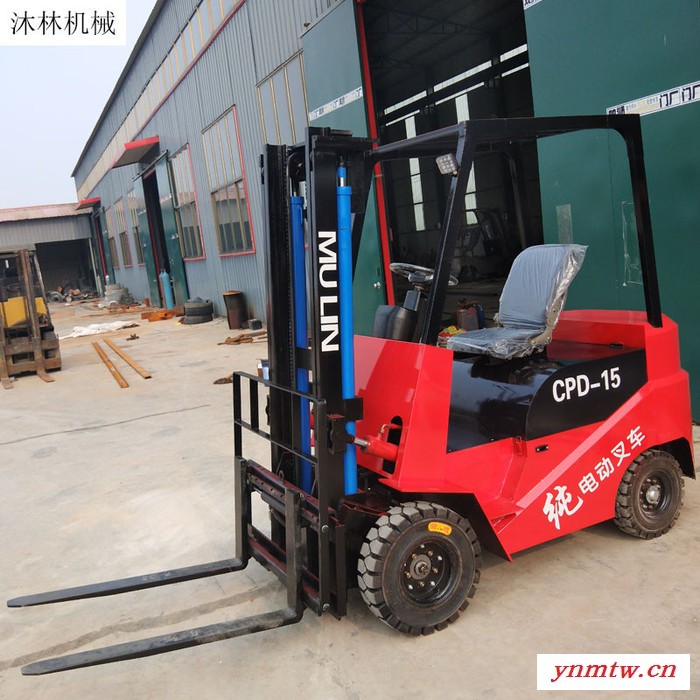沐林机械ML-电动叉车电动叉车 前移式堆高车 实心轮胎超常载重电动叉车 前移式电动叉车图3