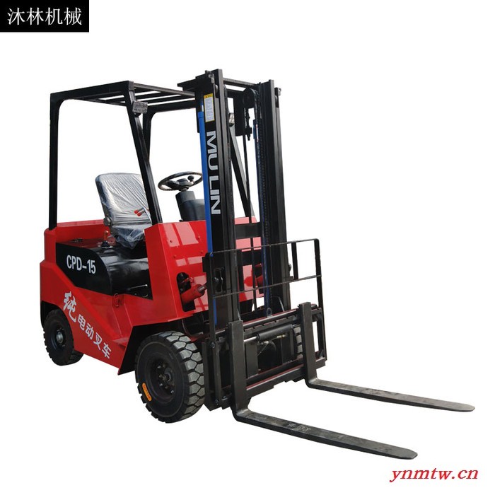 沐林机械ML-电动叉车电动叉车 前移式堆高车 实心轮胎超常载重电动叉车 前移式电动叉车图4
