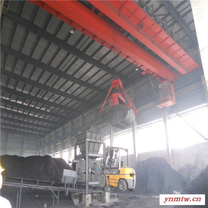 瑞璇双梁桥式起重机垃圾吊 双梁桥式抓斗起重机 冶金用抓斗起重图6