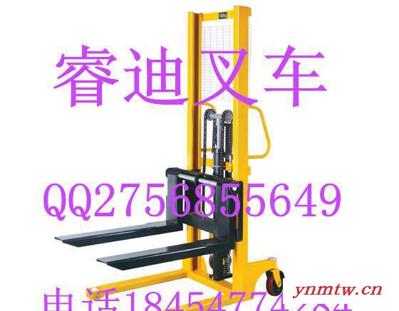 CTY手动叉车，液压升高车，手推液压堆高叉车图3