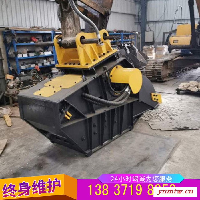 绥化市挖掘机粉碎斗液压破碎机送货及时图2
