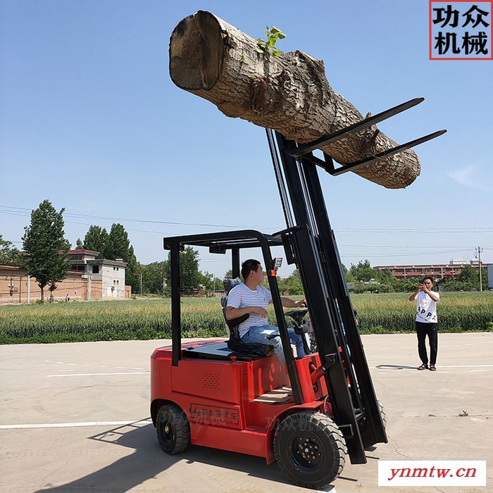 功众GZ20新能源电动叉车 座驾式电动叉车锻打货叉图6