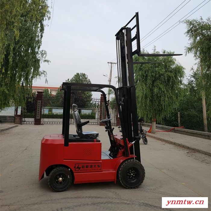 新能源电动叉车 功众电动叉车 四轮座驾叉车图7