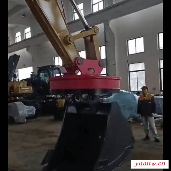 扬州专业厂家生产废钢吸盘，支持改造挖掘机，行吊，叉车等设备起重吸盘图4