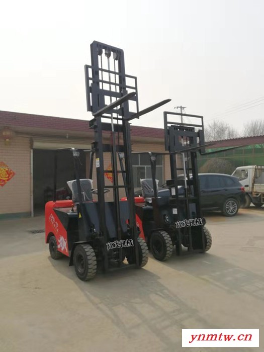 小型电动叉车四轮小型叉车1吨1.5吨2充电式叉车举高可定制图1