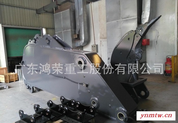 沃尔沃大型挖掘机用的**破坏力短臂岩石臂鹦鹉臂螳螂臂图2