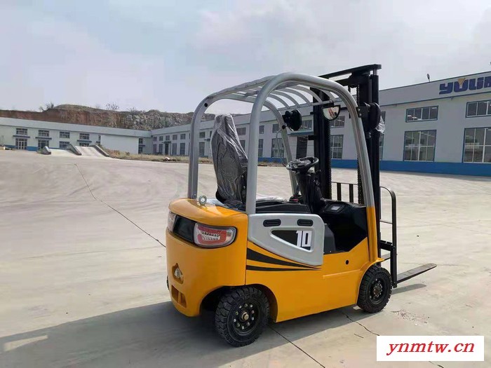 山东电动叉车堆高机|全自动堆高升降铲车|强动力 电动叉车 叉车电动装卸叉车图3
