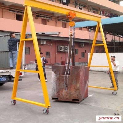 瑞璇 小型龙门架 建筑单双梁门式起重机龙门吊