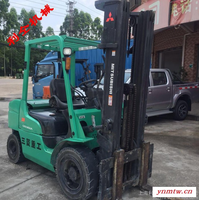 供应二手柴油叉车 三菱3吨叉车 内燃通用集装箱叉车图4