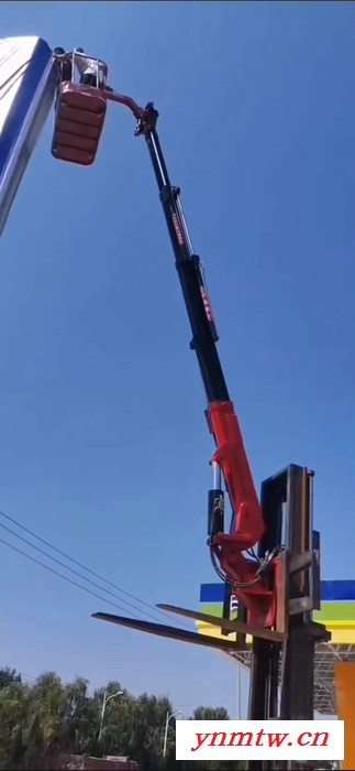 5-7吨叉车用叉车吊臂 液压伸缩式前叉车飞臂吊 叉车配套叉车吊臂图2
