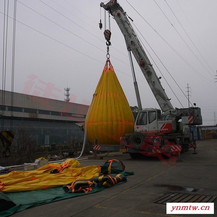 出租50吨 起重机 行车 吊车 负载测试水袋图5