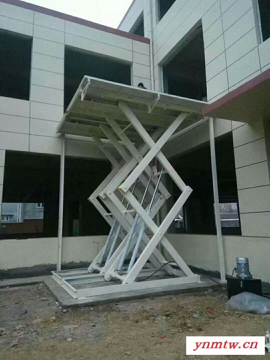 成都仓储立体升降机 双体固定起重机 大吨位剪叉升降设备图4