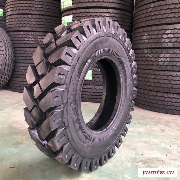 鲁飞 9.00-20 900-20 挖机挖沟机轮式挖掘机轮胎 20层级加厚耐磨