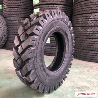 鲁飞 9.00-20 900-20 挖机挖沟机轮式挖掘机轮胎 20层级加厚耐磨